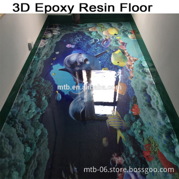 3D Epoxy Resin for Concrete Floor